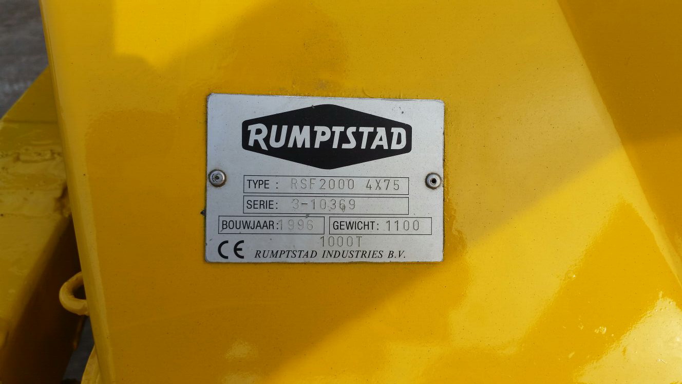  Гребнеутворювач Rumptstad RSF2000 4X75 - 10 Annaland.com.ua.jpeg Продаж бу сг техніки з Нідерландів